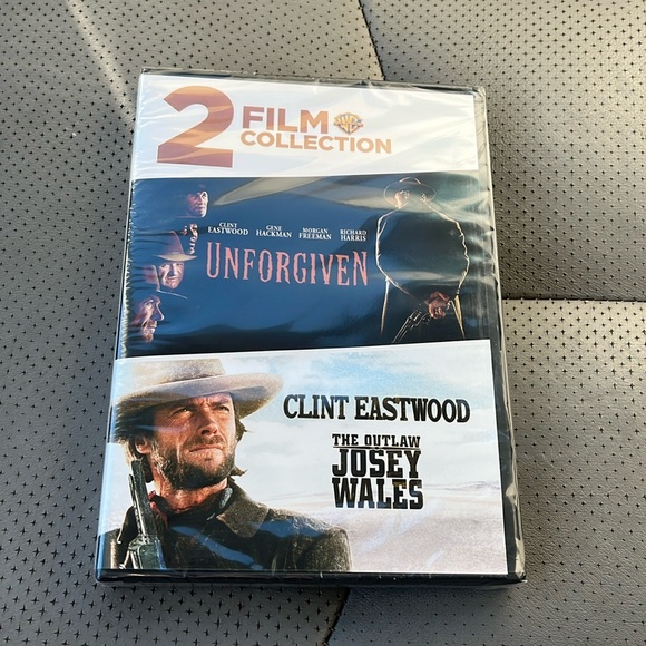 2 Film DVD Collection Unforgiven & The Outlaw Josey Wales - Never Opened - Picture 1 of 2